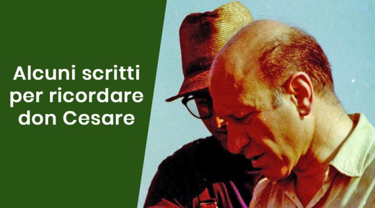 Alcuni scritti per ricordare Don Cesare Volontè Vispe